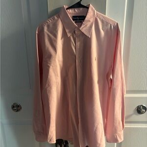 Ralph Lauren Men's Pink Oxford Shirt